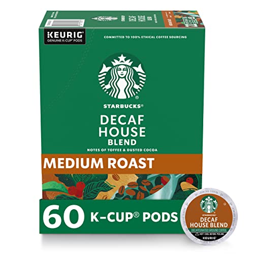 Starbucks Decaf House Blend K-Cups (60 pods)