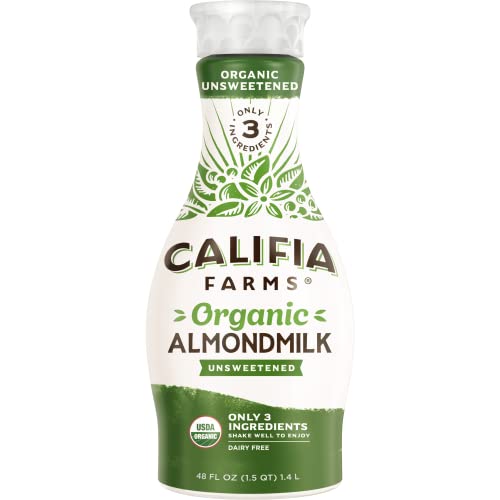 Califia Farms Organic Unsweetened Almond Milk 48oz