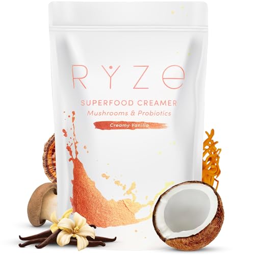RYZE Probiotic Coffee Creamer with 6 Mushrooms
