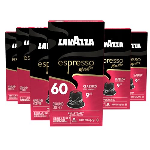 Lavazza Maestro Classico Nespresso Pods Medium Roast 60ct