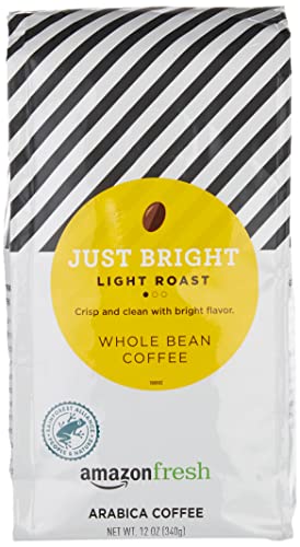 Amazon Fresh Just Bright Light Roast Whole Bean Coffee