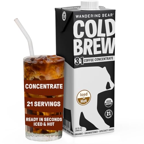 Wandering Bear Organic Cold Brew Concentrate 32oz