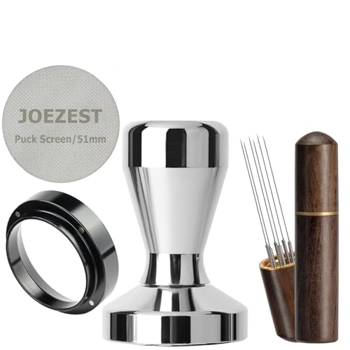 JOEZEST 51mm Espresso Tamper & Accessories Kit
