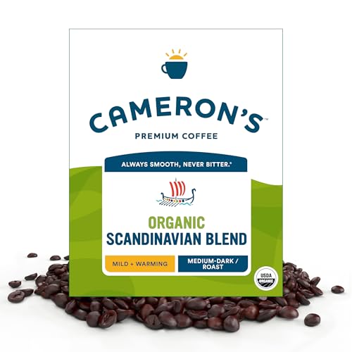 Cameron's Organic Scandinavian Blend Whole Bean Coffee 4lb