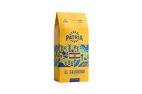 Patria El Salvador Dark Roast Ground Coffee 12oz