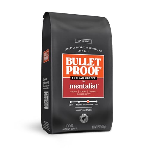 Bulletproof The Mentalist Medium-Dark Roast Ground Coffee