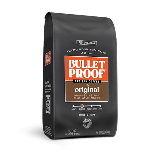 Bulletproof Original Medium Roast Whole Bean Coffee 12oz