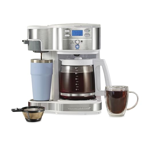 Hamilton Beach 2-Way Coffee Maker 12-Cup & Single Serve