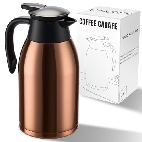 PARACITY 68oz Thermal Coffee Carafe - Stainless Steel