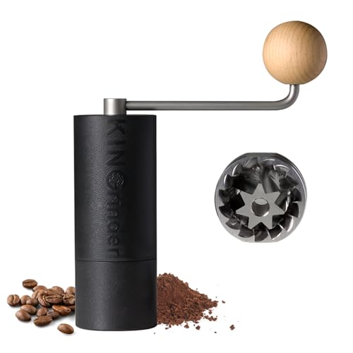 KINGrinder P2 Manual Coffee Grinder with Conical Burr
