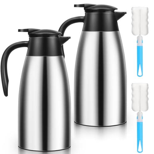 Essenya 68oz Thermal Coffee Carafe Set (2-Pack)