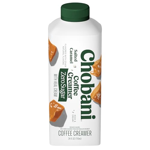 Chobani Zero Sugar Salted Caramel Coffee Creamer 24oz