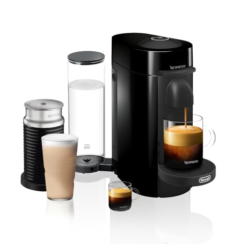 De'Longhi Nespresso VertuoPlus Machine + Milk Frother