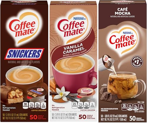 Coffee-mate Liquid Creamer Singles Variety Pack 150ct