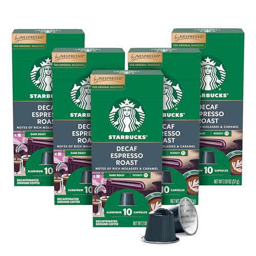Starbucks Nespresso Decaf Espresso Pods (50-count)