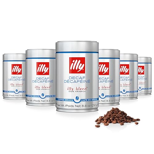 Illy Decaf Whole Bean Coffee Medium Roast 6-Pack