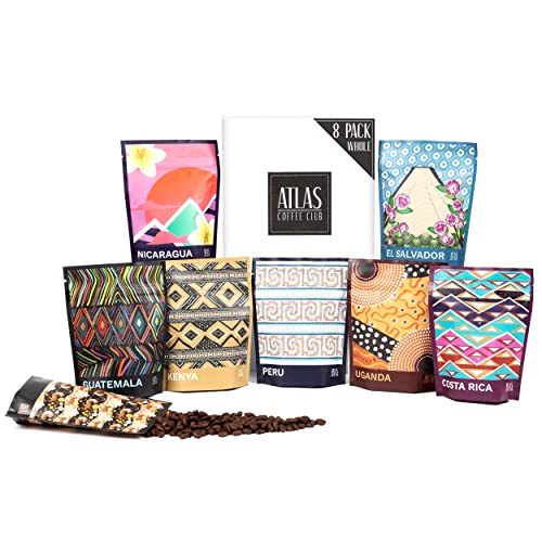 Atlas Coffee Club World Discovery Set - 8-Pack Sampler