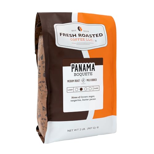 Panama Boquete Medium Roast Coffee - Whole Bean, 2 lb, Kosher