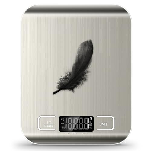 SOYOK Digital Kitchen Food Scale 11lb with LCD Display