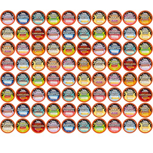 Java Factory Flavored Coffee Pods Variety Pack 80 Count