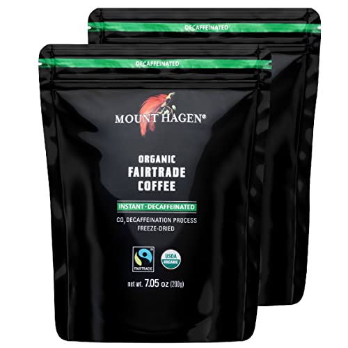 Mount Hagen Organic Instant Decaf Coffee 2-Pack