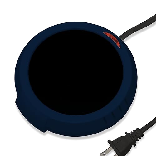 MAHITOI Electric Candle & Mug Warmer Plate - Dark Blue