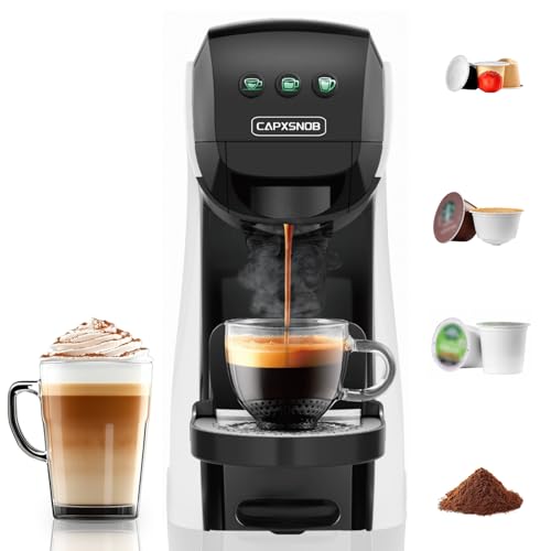 CAPXSNOB Multi-Pod Coffee Maker - K-Cup & Nespresso