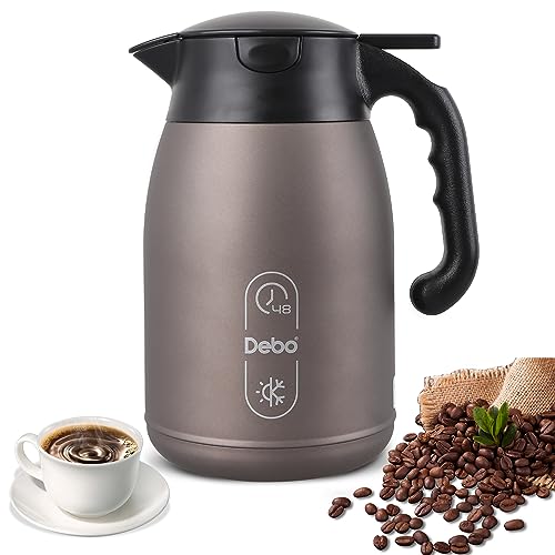 Debo 71oz Thermal Coffee Carafe - Oatmeal