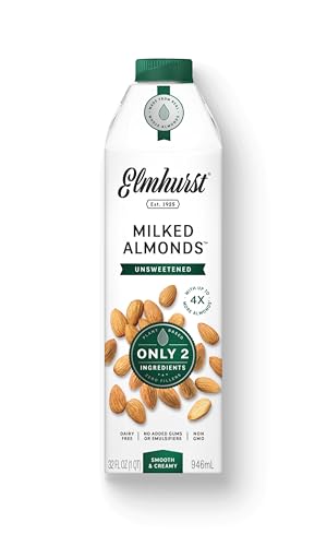 Elmhurst Unsweetened Almond Milk 32 oz