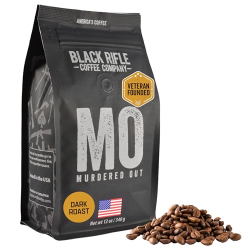 Black Rifle Coffee Murdered Out Dark Roast Whole Bean