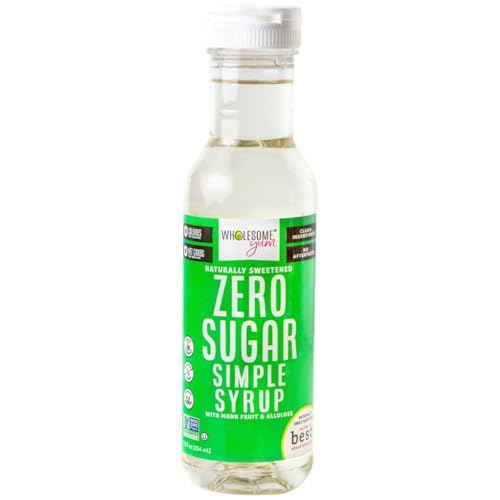 Wholesome Yum Sugar-Free Simple Syrup - Monk Fruit & Allulose