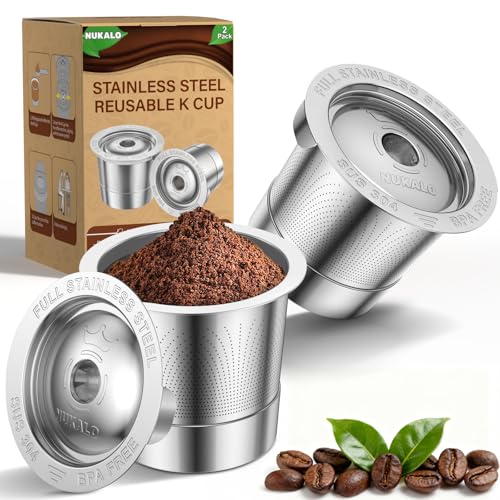 NUKALO Reusable K-Cup Stainless Steel Coffee Filter