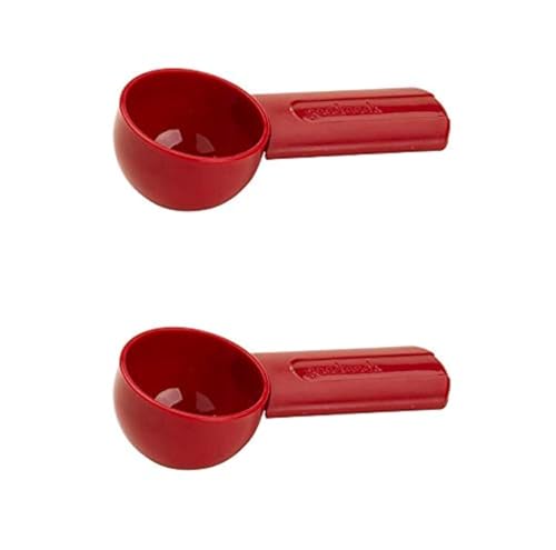 GoodCook Coffee Scoop with Clip - Red (2-Pack)