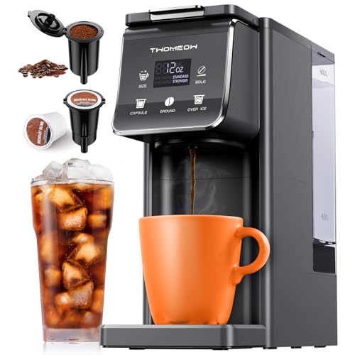 TWOMEOW Single Serve Coffee Maker with Bold Setting