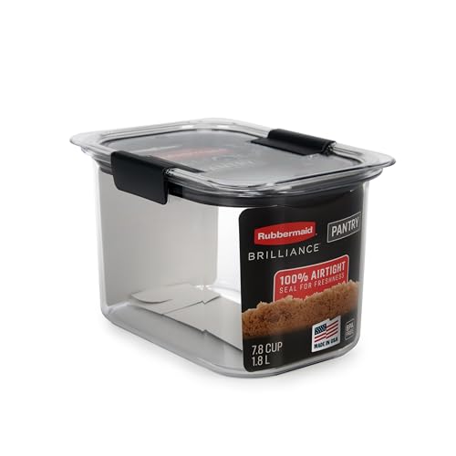 Rubbermaid Brilliance 7.8 Cup Food Storage Container
