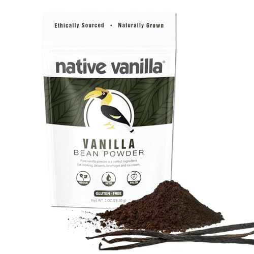 Native Vanilla Bean Powder 1oz Pure Ground Vanilla