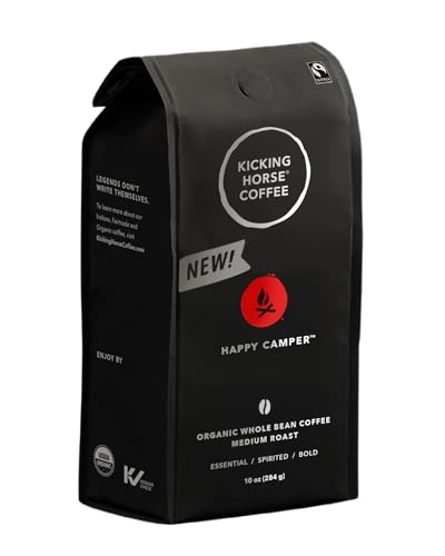 Kicking Horse Happy Camper Medium Roast Whole Bean Coffee