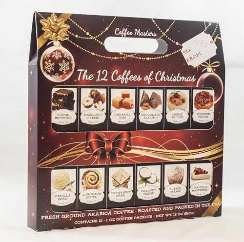 Coffee Masters 12 Coffees of Christmas Gift Set