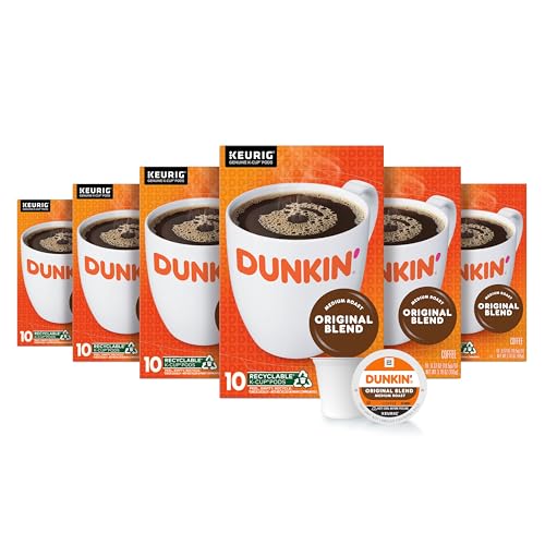 Dunkin' Original Blend K-Cup Pods Medium Roast (60 Count)