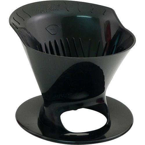 Melitta Black Pour-Over Coffee Cone - Single Cup Brewer