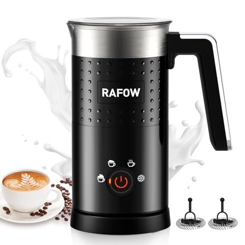 Rafow 4-in-1 Electric Milk Frother 10oz