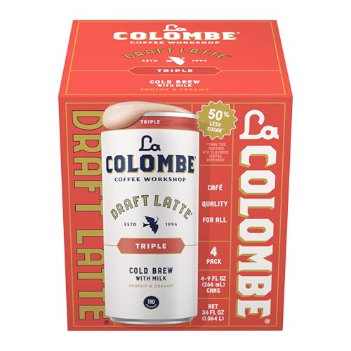 La Colombe Triple Draft Latte Ready-to-Drink 4-Pack