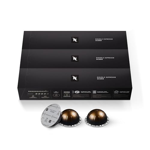 Nespresso Vertuo Double Espresso Scuro Dark Roast Pods