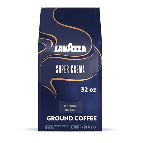 Lavazza Super Crema Medium Roast Ground Coffee 32oz