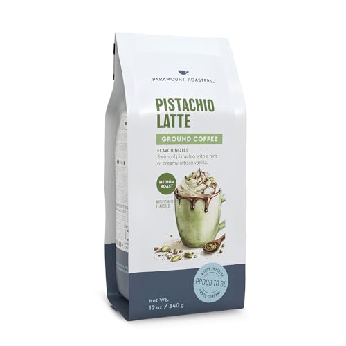 Paramount Roasters Pistachio Latte Ground Coffee 12oz