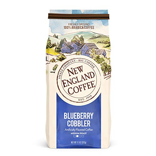 New England Coffee Blueberry Cobbler Ground Coffee 11oz