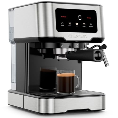 Chefman CraftBrew 15-Bar Digital Espresso Machine