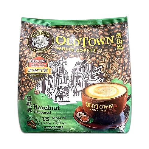Old Town 3-in-1 Hazelnut White Coffee Instant Mix