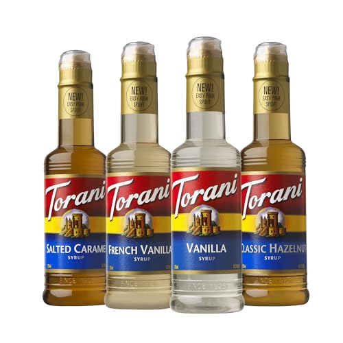 Torani Coffee Syrup Variety Pack - 4 Flavors (50.8 oz)