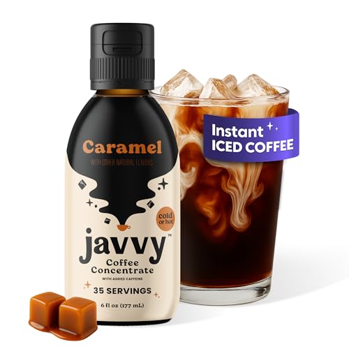 Javvy Caramel Cold Brew Coffee Concentrate - 35 Servings
